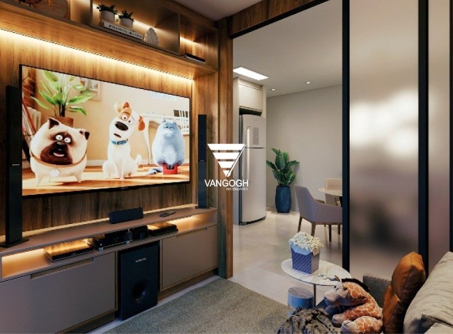 Apartamento 2 dormitórios San Marino, Dom Bosco - Itajaí