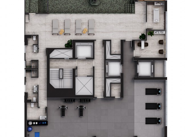 Apartamento 4 dormitórios Meridian Tower