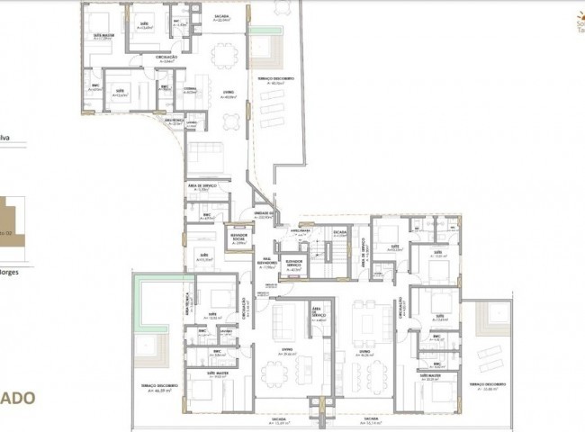 Apartamento 3 dormitórios Pré Lançamento Praia Brava- Aikon, Praia Brava - Itajaí
