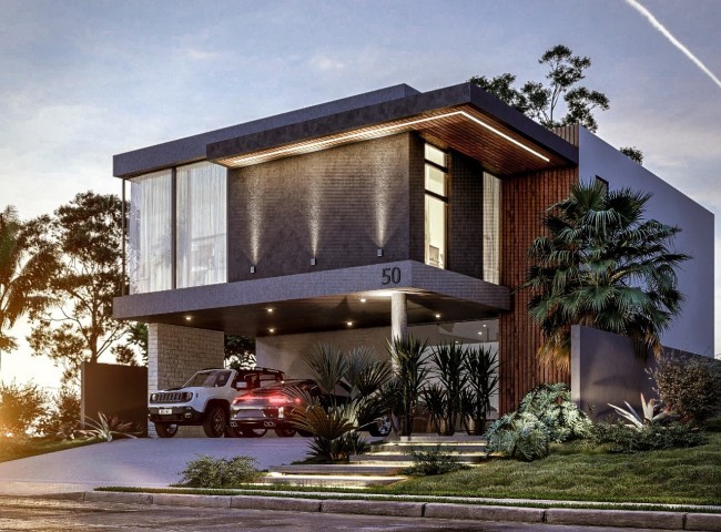 Casa em Condomínio 4 dormitórios Caledônia Private Village, Santa Regina - Camboriú