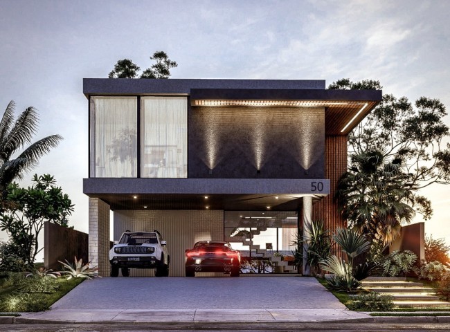 Casa em Condomínio 4 dormitórios Caledônia Private Village, Santa Regina - Camboriú