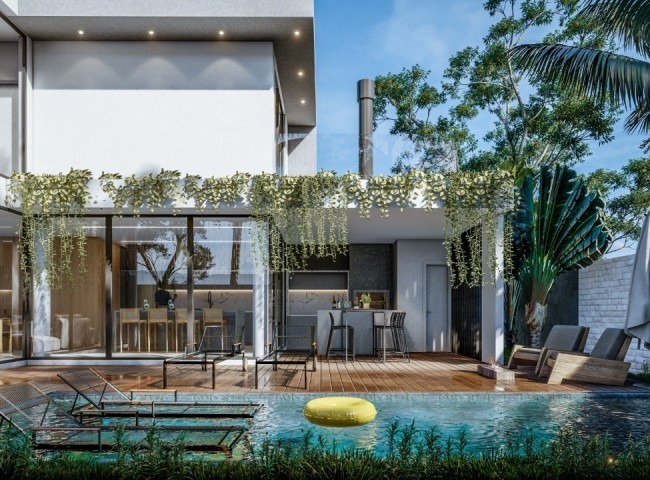 Casa em Condomínio 4 dormitórios Caledônia Private Village, Santa Regina - Camboriú