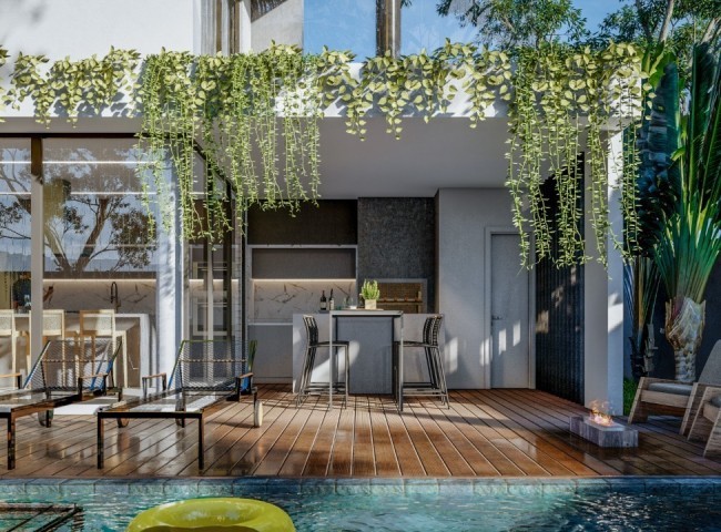 Casa em Condomínio 4 dormitórios Caledônia Private Village, Santa Regina - Camboriú