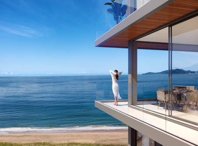 Apartamento 4 dormitórios Bay House, Praia Brava - Itajaí