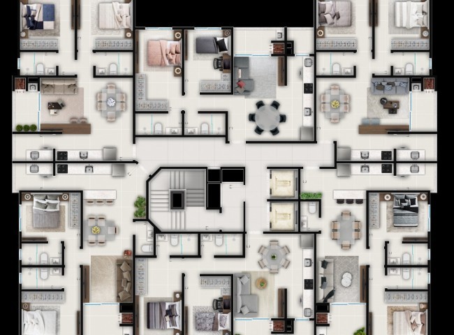 Apartamento 2 dormitórios Sangiovese Residenziale