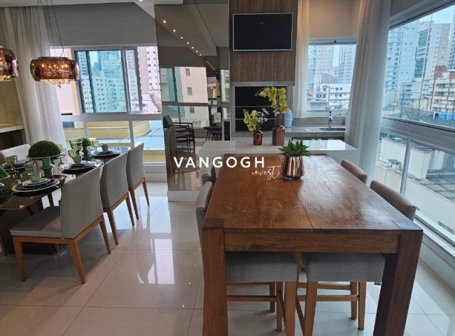 Apartamento 4 dormitórios Edficio Salinas - Quadra Mar, Meia Praia - ITAPEMA