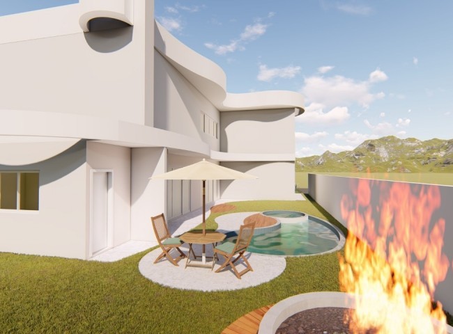 Casa em Condomínio 3 dormitórios Caledônia Private Village, Santa Regina - Camboriú