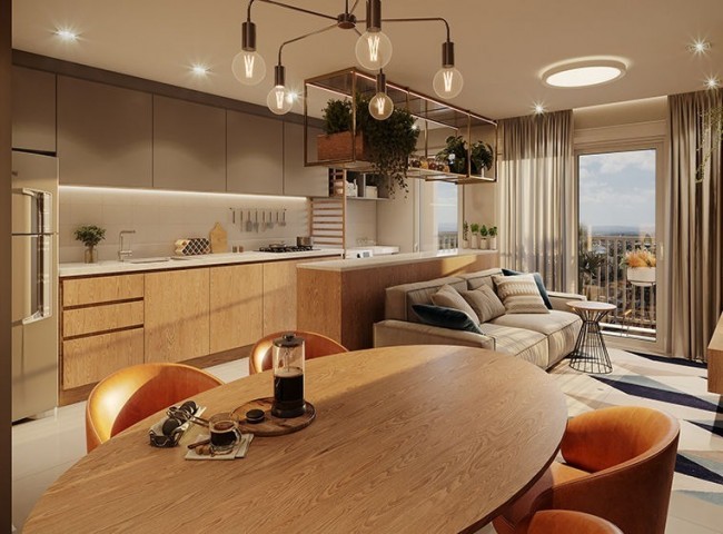 Apartamento 2 dormitórios Vitta Home Resort