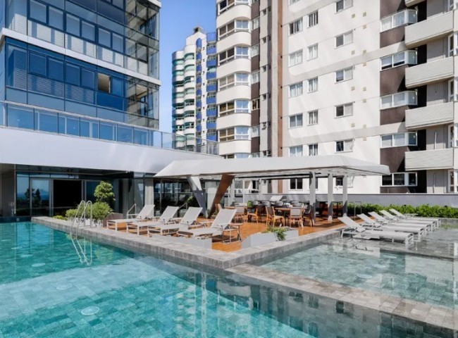 Apartamento 4 dormitórios Copenhagen, Frente Mar - Balneário Camboriú