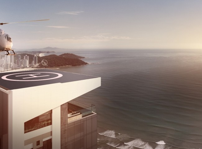 Apartamento 4 dormitórios Harmony Ocean Front, Frente Mar - Balneário Camboriú