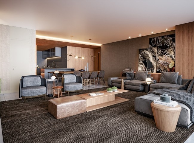 Apartamento 4 dormitórios Harmony Ocean Front, Frente Mar - Balneário Camboriú