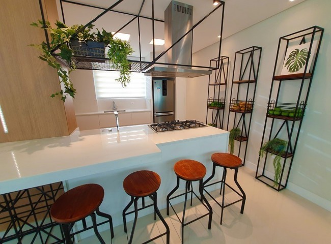 Apartamento 3 dormitórios Cidade Jardim, Quadra Mar - Balneário Camboriú