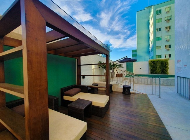 Apartamento 3 dormitórios Cidade Jardim, Quadra Mar - Balneário Camboriú