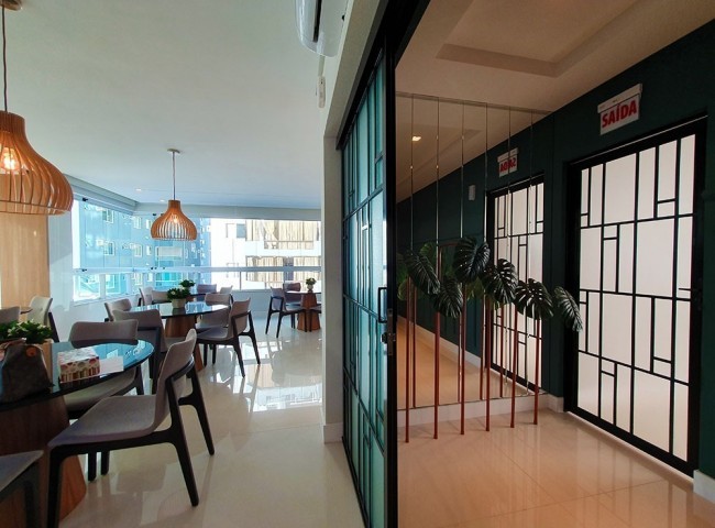 Apartamento 3 dormitórios Cidade Jardim, Quadra Mar - Balneário Camboriú