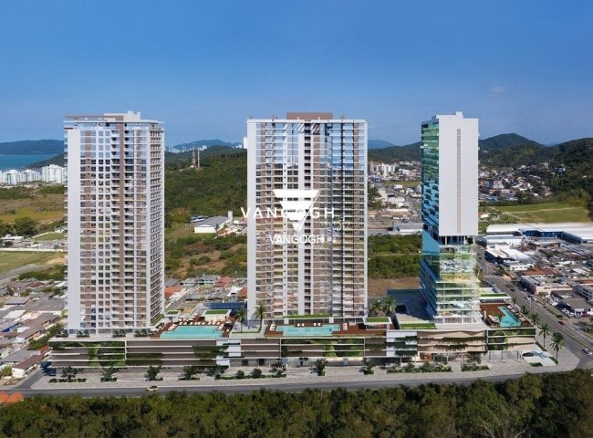 Apartamento 3 dormitórios Torres da Brava Sirena, Praia Brava - Itajaí