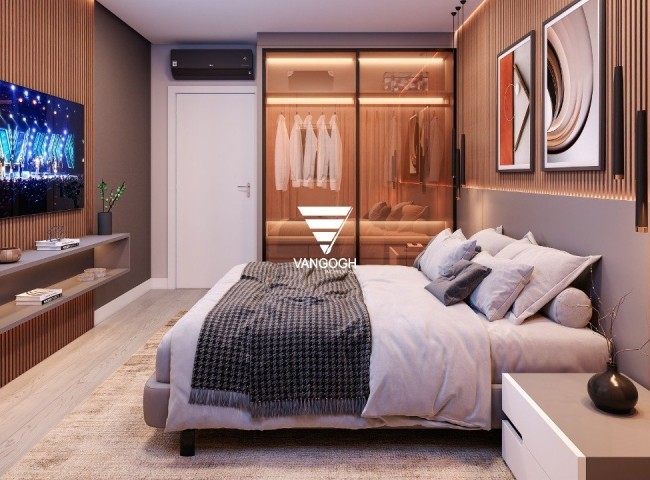 Apartamento 3 dormitórios Lê Voyage Residence, Meia Praia - ITAPEMA