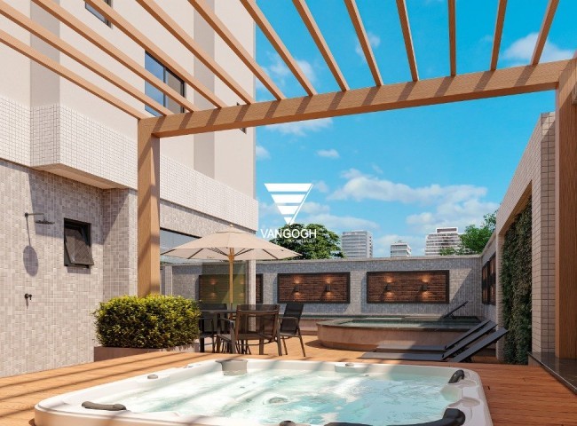 Apartamento 3 dormitórios Lê Voyage Residence, Meia Praia - ITAPEMA