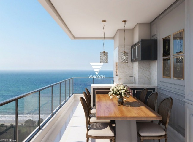 Apartamento 4 dormitórios Paramount Tower, Meia Praia - ITAPEMA