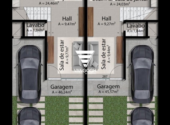 Sobrado 3 dormitórios , Centro - Balneário Camboriú