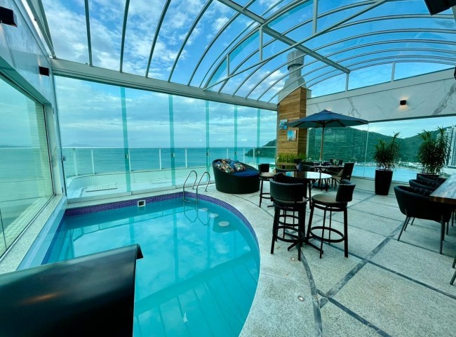 Cobertura 7 dormitórios Summer Beach, Frente Mar - Balneário Camboriú