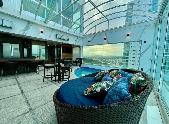 Cobertura 7 dormitórios Summer Beach, Frente Mar - Balneário Camboriú