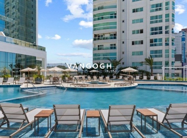 Apartamento 4 dormitórios One Tower Residence, Frente Mar - Balneário Camboriú