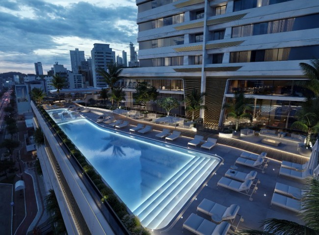 Apartamento 4 dormitórios La Città, Centro - Balneário Camboriú