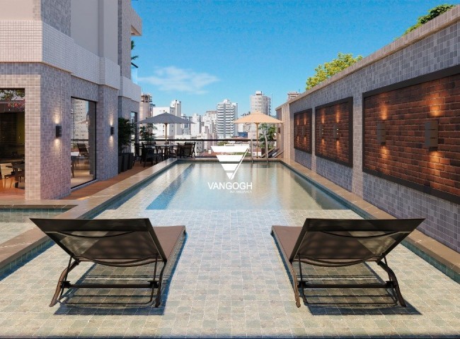 Apartamento 3 dormitórios Lê Voyage Residence, Meia Praia - ITAPEMA