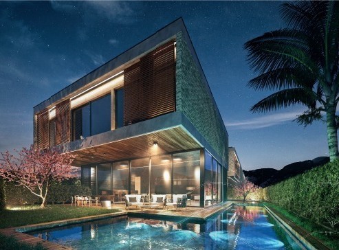 Casa em Condomínio 4 dormitórios Pátio Estaleiro, Praia do Estaleiro - Balneário Camboriú